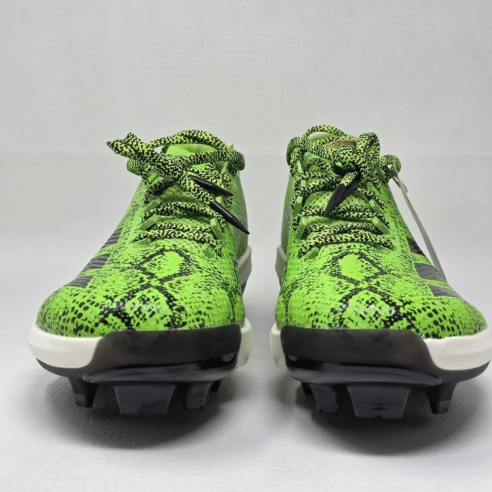Adidas Adizero Electric 2 Baseball Cleats Electric Green Mens Sz 11.5 JR7821 New